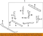 Subaru Oem 12-17 Crosstrek Radiator Support-side Panel 53029FJ0509P New. Price: $54.04.