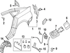 Genuine Audi Partition 8W8-810-570 New. Price: $10.65.