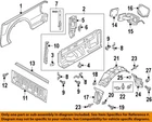 Ford Oem 19-23 Ranger Front Side Panels-wheelhouse Liner KB3Z9928371A New. Price: $91.36.