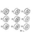 Genuine Mopar Wheel Alloy 6SX37RXFAA New. Price: $706.05.