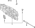 Genuine Lexus Rear Body Panel 58307-78021 New. Price: $460.05.