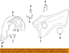 Gm Oem 14-19 Corvette Quarter Panel Components-wheelhouse Liner 23208846 New. Price: $153.79.