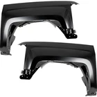 Pair Front Fenders For 2014-2019 Chevrolet Silverado 1500 2500 Hd 3500 New. Price: $572.00.