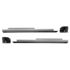 Slip-on Rocker Panel And End Cap Kit The 2009-14 Ford F150 Super Cab New. Price: $201.95.