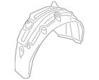 Genuine Bmw Splash Shield 51-71-9-627-874 New. Price: $126.76.