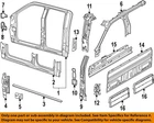 Ford Oem 09-14 F-150 Cab Aperture Panel-outer Rocker Pnl EL3Z16211A81A New. Price: $1701.79.