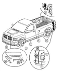 Genuine Mopar Door Decal 5159228AA New. Price: $161.00.