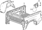 Genuine Gm Wheelhouse Liner 87837045 New. Price: $115.07.