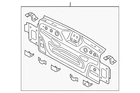 Genuine Volkswagen Rear Body Panel 561-813-301 New. Price: $332.99.