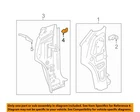 Gm Oem 18-23 Enclave Pillar-hinge Plr Reinf Extension 84199390 New. Price: $26.79.