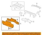 Gm Oem 10-15 Camaro Floor Body-rear Panel 23125844 New. Price: $730.99.