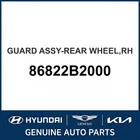2014-2016 Kia Soul Guard Assembly-rear Wheel Oem New 86822B2000. Price: $282.79.