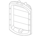 Genuine Mazda Pressure Vent KBB3-51-920 New. Price: $40.32.