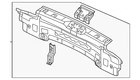 Genuine Volkswagen Rear Body Panel 57N-813-301 New. Price: $79.35.