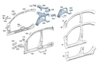 Genuine Mercedes-benz Connecting Panel 177-636-24-01-64 New. Price: $416.89.