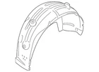 Genuine Bmw Wheelhouse Liner 51-71-7-478-760 New. Price: $216.99.