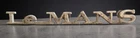 1970-1972 Pontiac Lemans Fender Emblem 545613 8" Oem Gm Script Badge Used. Price: $18.50.
