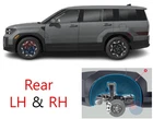 Genuine Oem Rear Lh & Fender Liner Wheel Arch For Hyundai Santa New. Price: $202.00.