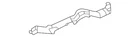 Genuine Mitsubishi Lower Quarter Trim Bracket 7230B209 New. Price: $49.69.