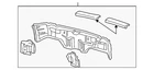 Genuine Honda Rear Body Panel 66100-S5P-A00ZZ New. Price: $390.73.