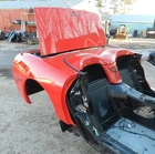 C5 Corvette Rear End Clip Quarters Tub Bumper Trunk Torch Red Convertible 8K Mi Used. Price: $2120.75.
