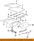 Gm Oem 84-99 Deville Quarter Panel Exterior Trim-emblem 3540652 New. Price: $63.90.