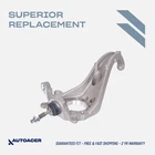 Autoacer -front Lh Axle Steering Knuckle Arm W/14MM Ball Joint For Jaguar S-type New. Price: $199.00.