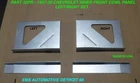 1937,1938,1939 Chevrolet Inner Front Cowl Lower #32PR. Left Right Set. Ems Auto New. Price: $188.00.