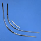 1961-1962 Corvette Hardtop Rear Window Lower Stainless Mouldings Polished Used. Price: $1099.99.