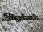 Buick Skylark Quarter Panel 1968 -1972 Emblem. 9823099 Gm Used. Price: $25.00.