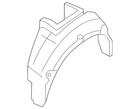 Genuine Nissan Quarter Panel Splash Shield 76749-JA000 New. Price: $108.53.