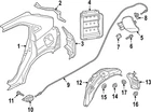 Genuine Mitsubishi Lower Extension 781E8W000P New. Price: $101.64.