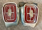 1967 Galaxie Taillights Quarter Extensions Lamp Panel Trim Molding. Price: $280.00.
