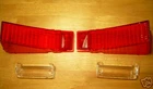 1968 Chevelle Tail Light Reverse Back Up Lens Set Malibu New. Price: $154.95.