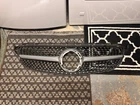 Diamond Look Siliver Front Bumper Grille For Mercedes W205 C250 C300 14-18 Oem Used. Price: $150.00.