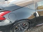 2016 Nissan 370Z Nismo Coupe Rear Quarter Panel Black Right Passenger Used. Price: $425.00.