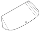 Genuine Nissan Lift Gate Glass 90300-7LF2A New. Price: $439.32.