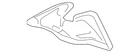 Genuine Gm Driver Side Rear End Panel Extension 25903975 New. Price: $46.42.