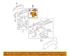 Gm Oem 00-11 Aurora Fender Structural Components Rails-rear Panel 25784701 New. Price: $61.37.