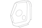 Genuine Volkswagen Filler Plate 5N0-813-440 New. Price: $19.75.