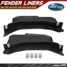2X Front Side Inner Fender Liners Splash Guard Shield Ford Mustang 2018-2023 New. Price: $58.98.
