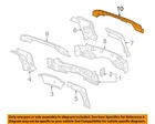 Gm Oem 10-16 Srx Rear Floor Body-upper Frame 25806740 New. Price: $255.82.