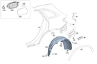 Genuine Mercedes-benz Connecting Sheet 253-630-64-01 New. Price: $204.18.