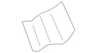Genuine Bmw Quarter Panel Backing Plate 41-21-9-240-058 New. Price: $45.40.
