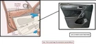 Left Blk Front Door Trim Panel Oem 2023 Hyundai Santacruz 82305CW000NNB Used. Price: $189.00.
