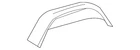 Genuine Mopar Wheelhouse Panel 68008346AA New. Price: $90.84.