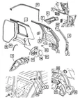 Genuine Mopar Quarter Panel Right 5142294AF New. Price: $1465.10.