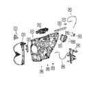 68499749AB Mopar Weatherstrip Seal Rear Driver Left Side Hand For Grand Cherokee New. Price: $38.96.