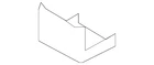 Genuine Volkswagen Rear Body Panel Bracket 561-813-745-A New. Price: $22.09.