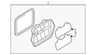 Genuine Mazda Vent Assembly BS4N-51-920 New. Price: $33.01.